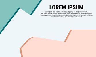 Vector abstract geometric design banner web template. Modern design. Eps10 Vector illustration