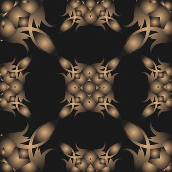 Resumen de patrones sin fisuras con patrón geométrico. fondo, papel tapiz, vector digital de textiles para el hogar y patrón en forma de flor nuevo