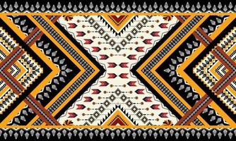 Abstract ethnic geometric seamless pattern vector. African Arab American Aztec motif pattern. vector elements designed for background, wallpaper, print, wrapping,tile, fabric patern. vector pattern.