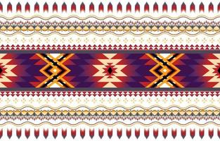 Abstract ethnic geometric seamless pattern vector. African Arab American Aztec motif pattern. vector elements designed for background, wallpaper, print, wrapping,tile, fabric patern. vector pattern.