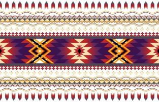 Abstract ethnic geometric seamless pattern vector. African Arab American Aztec motif pattern. vector elements designed for background, wallpaper, print, wrapping,tile, fabric patern. vector pattern.