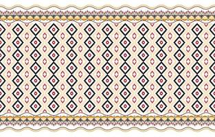 Abstract ethnic geometric seamless pattern vector. African Arab American Aztec motif pattern. vector elements designed for background, wallpaper, print, wrapping,tile, fabric patern. vector pattern.
