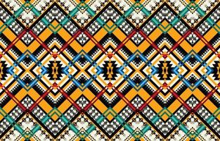 Abstract ethnic geometric seamless pattern vector. African Arab American Aztec motif pattern. vector elements designed for background, wallpaper, print, wrapping,tile, fabric patern. vector pattern.