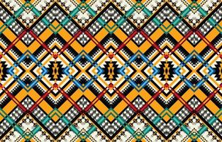 Abstract ethnic geometric seamless pattern vector. African Arab American Aztec motif pattern. vector elements designed for background, wallpaper, print, wrapping,tile, fabric patern. vector pattern.