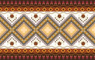 Abstract ethnic geometric seamless pattern vector. African Arab American Aztec motif pattern. vector elements designed for background, wallpaper, print, wrapping,tile, fabric patern. vector pattern.