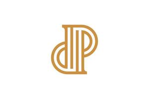 Monoline Initial Letter R Vector Logo