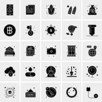 25 Universal Business Icons Vector Creative Icon Illustration to use in web and Mobile Related project