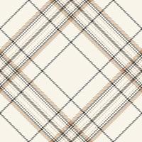 Plaid pattern vector. Check fabric texture. Seamless textile design for clothes, paper print. vector