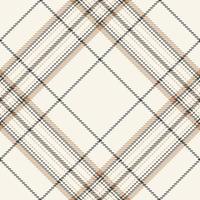 Plaid pattern vector. Check fabric texture. Seamless textile design for clothes, paper print. vector