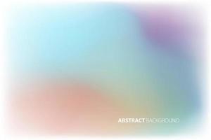 Abstract gradient blurred background in light pastel color. vector