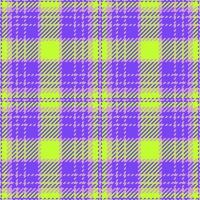 Pattern plaid seamless. Texture textile tartan. Fabric vector background check.