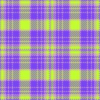 Pattern plaid seamless. Texture textile tartan. Fabric vector background check.