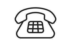 Call phone icon. Communication and support vector symbol. Telephone sign.