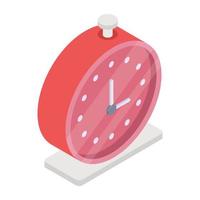 Modern design icon of clock vector