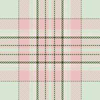 Plaid check pattern. Seamless fabric texture. Tartan textile print. vector