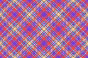 Plaid seamless tartan. Texture fabric check. Textile background vector pattern.