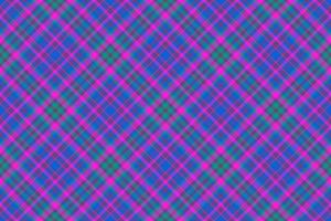 Fabric plaid texture. Textile background vector. Tartan check seamless pattern. vector