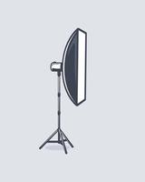 Photo studio element isolated on white background vector