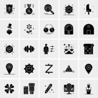 25 Universal Business Icons Vector Creative Icon Illustration to use in web and Mobile Related project