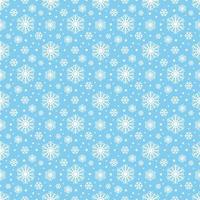 Snowflakes seamless winter pattern, christmas background. vector illustration.