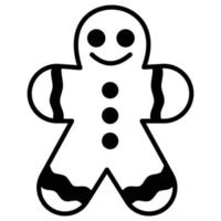 Gingerbread Which Can Easily Modify Or Edit vector