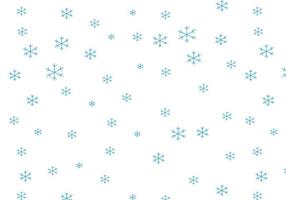 fondo de invierno transparente con copos de nieve azules.puede usarse para diseño de impresión, ropa para niños, saludo de celebración de baby shower y tarjeta de invitación.ilustración vectorial vector