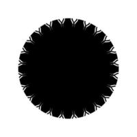 Ornamental Motifs Pattern Circle-Shaped for Decoration, Motifs Pattern, Ornate, Background, Website or Graphic Design Element. Vector Illustration