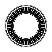 Ornamental Motifs Pattern Circle-Shaped for Decoration, Motifs Pattern, Ornate, Background, Website or Graphic Design Element. Vector Illustration