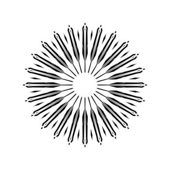 patrón de motivos ornamentales en forma de círculo para decoración, patrón de motivos, ornamentado, fondo, sitio web o elemento de diseño gráfico. ilustración vectorial vector