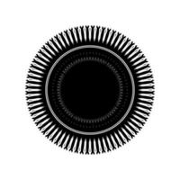 Ornamental Motifs Pattern Circle-Shaped for Decoration, Motifs Pattern, Ornate, Background, Website or Graphic Design Element. Vector Illustration