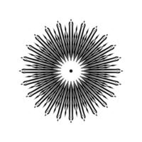 Ornamental Motifs Pattern Circle-Shaped for Decoration, Motifs Pattern, Ornate, Background, Website or Graphic Design Element. Vector Illustration