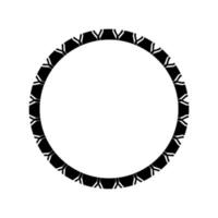 Ornamental Motifs Pattern Circle-Shaped for Decoration, Motifs Pattern, Ornate, Background, Website or Graphic Design Element. Vector Illustration