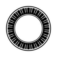 Ornamental Motifs Pattern Circle-Shaped for Decoration, Motifs Pattern, Ornate, Background, Website or Graphic Design Element. Vector Illustration