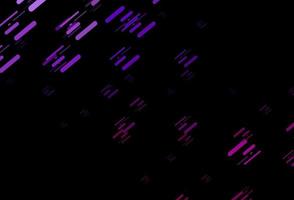 Dark Purple vector pattern with narrow lines.