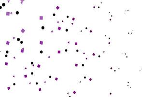 Light Purple vector texture in poly style with circles, cubes.