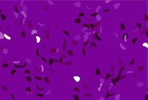 Light Purple vector background with abstract forms.