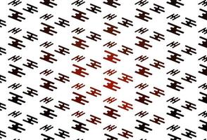 Light Red vector pattern with narrow lines.