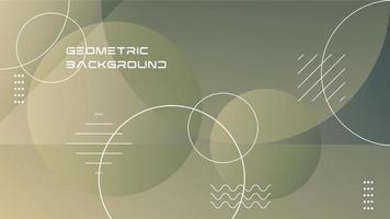 geometric background with gradient. minimalist background vector