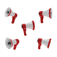 conjunto de altavoces diseño de modelo 3d png