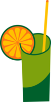 glas med cocktail png