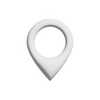 map marker icon 3d design for application and website presentation png