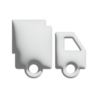 icône de voiture conception 3d pour la présentation de l'application et du site Web png