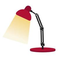 desk lamp vector