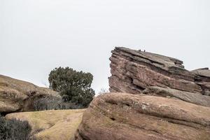 Colorado Red Rocks Geology Scene photo