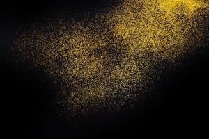 Dark texture with a sprinkling of gold. Backdrop with golden sparkle for overlay photo effect filters. fancy, luxury, themed backgrounds.