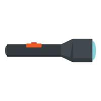 Flashlight icon, flat style vector