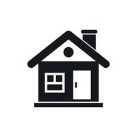 House icon, simple style vector