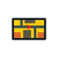 Navigator icon in flat style vector