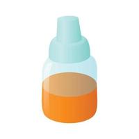 Refill bottle icon in cartoon style vector