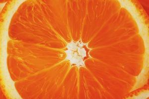 Round pieces of orange in the form of texture photo